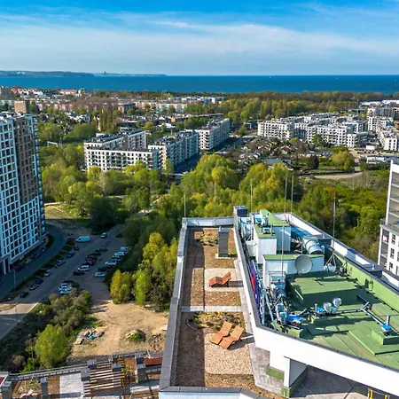 Appartamento Starowiejska 67c Sea Viev 14th Floor Free Garage By Perfect 158 Danzica