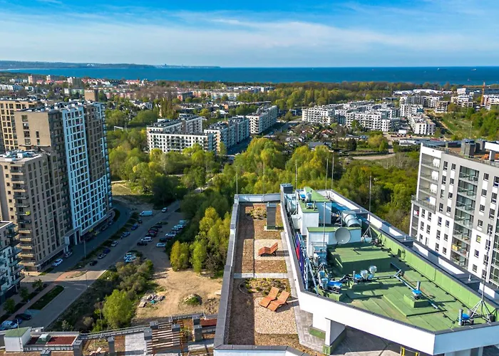 Apartment Starowiejska 67c Sea Viev 14th Floor Free Garage By Perfect 158 Danzig